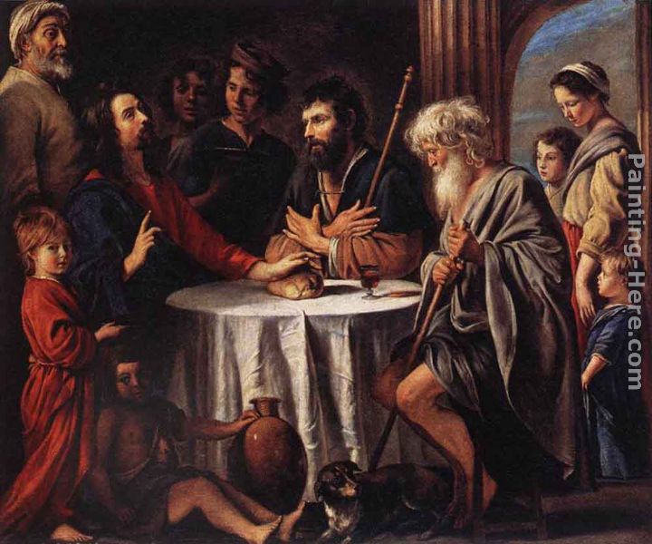 The Supper at Emmaus painting - Louis Le Nain The Supper at Emmaus art painting